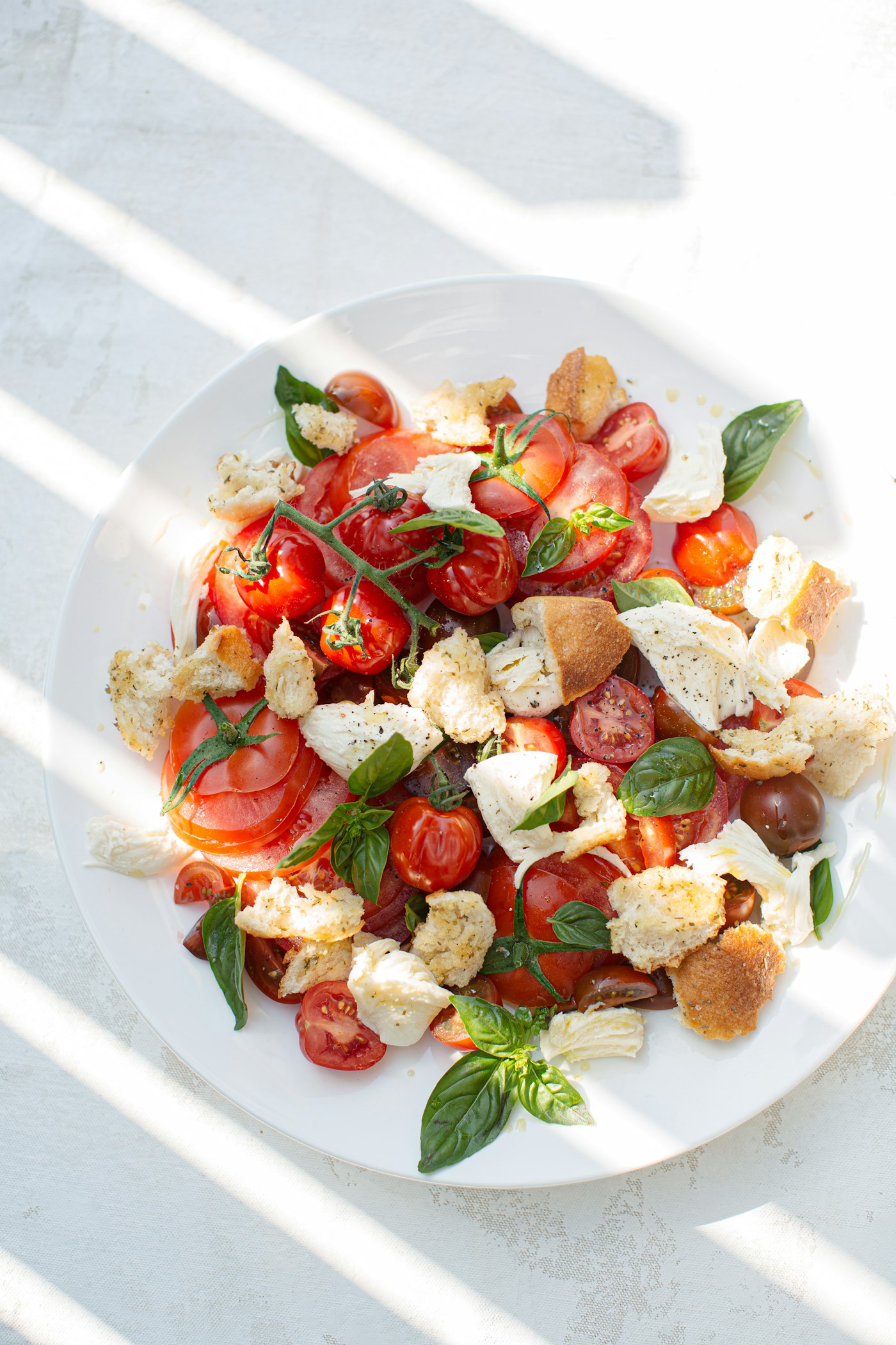 Panzanella — Tuscan tomato and bread salad